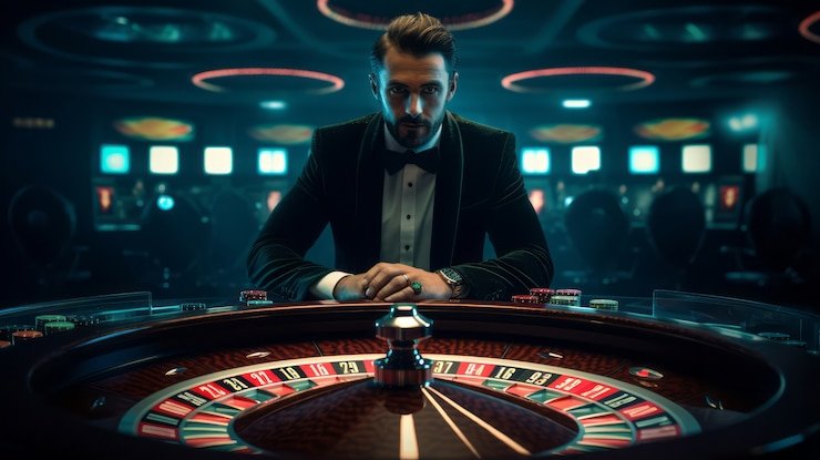 Pemain taruhan olahraga menggunakan fitur keamanan akun dan responsible gaming di camarjp